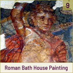 Roman Bath House Painting