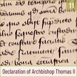 Declaration of Archbishop Thomas II