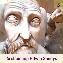 Memorial to Archbishop Edwin Sandys