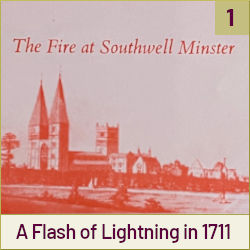 Fire at Southwell Minster