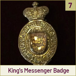 King's Messenger Badge