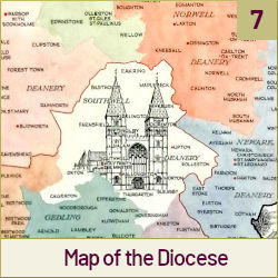 Map of the Diocese